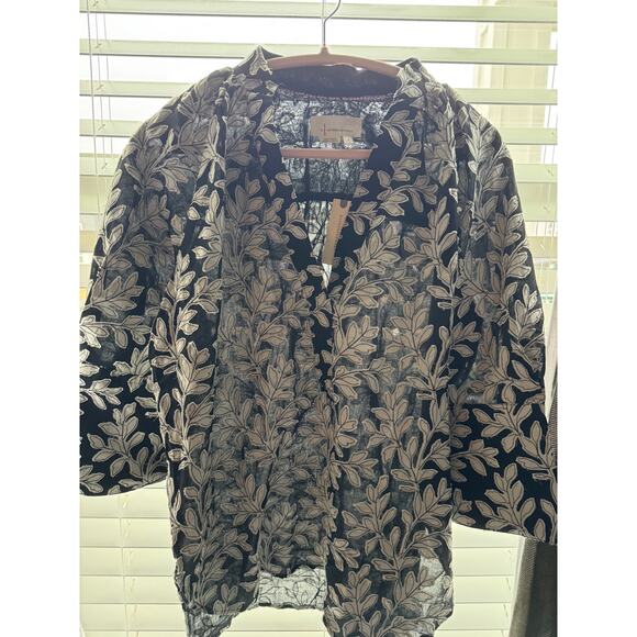 Anthropologie Oversized Tunic Top 100% Cotton S NWT - Picture 3 of 8